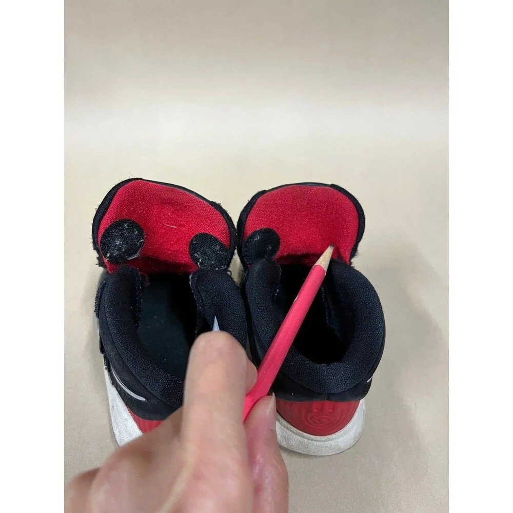 Nike Kyrie 7 toddler boys basketball shoes sneakers black red size‎ 7c